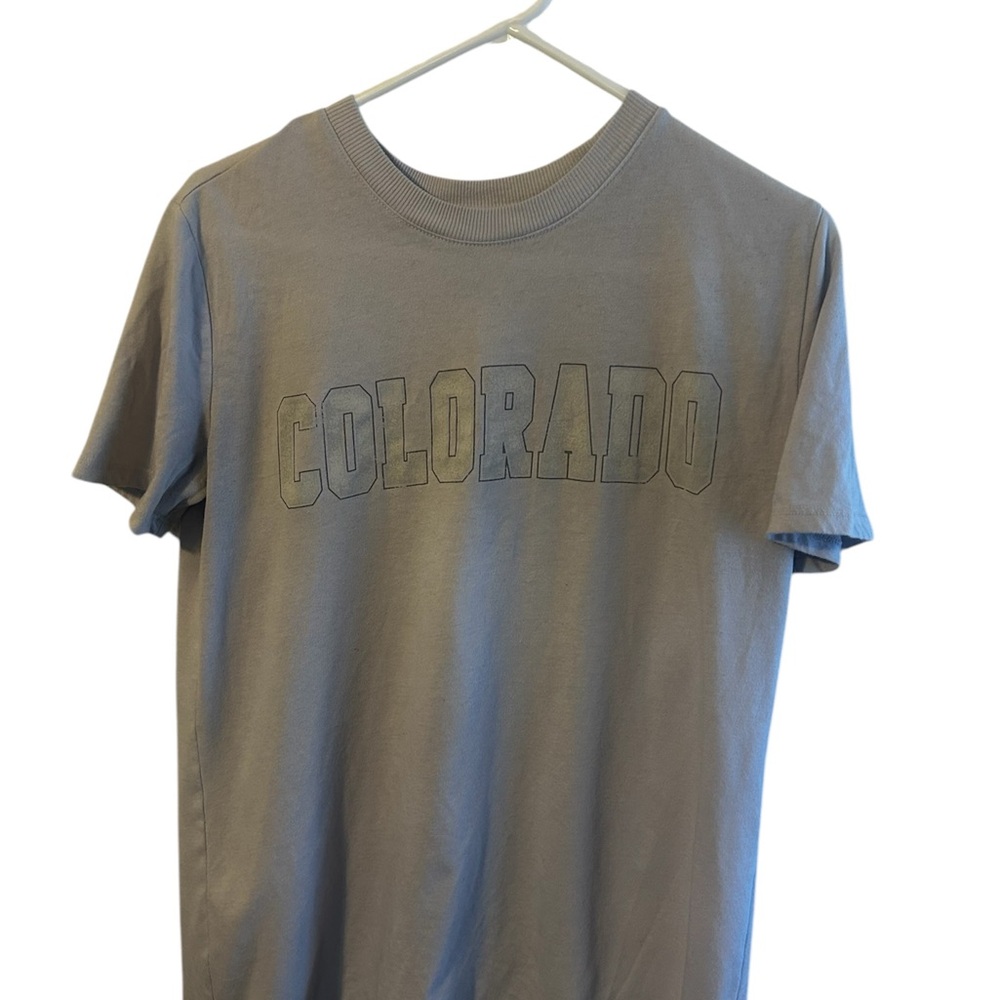 Light blue Colorado Graphic T-Shirt